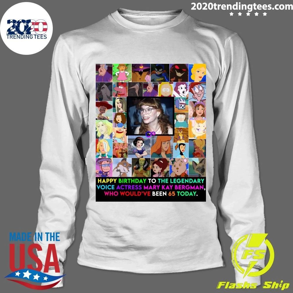Happy Birthday To The Legendary Voice Actress Mary Kay Bergman, Who Would’ve Been 65 Shirt