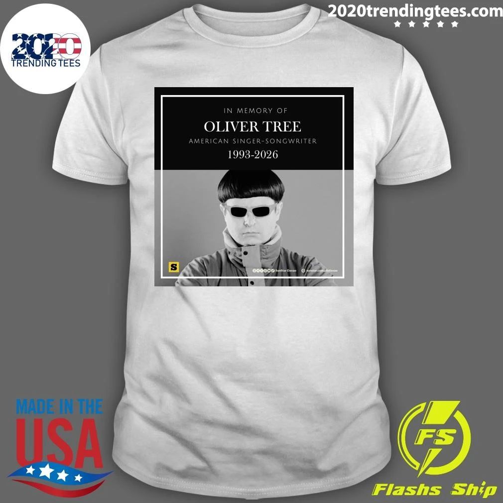 In Memory Of Oliver Tree American Singer-Songwriter 1993-2026 Shirt