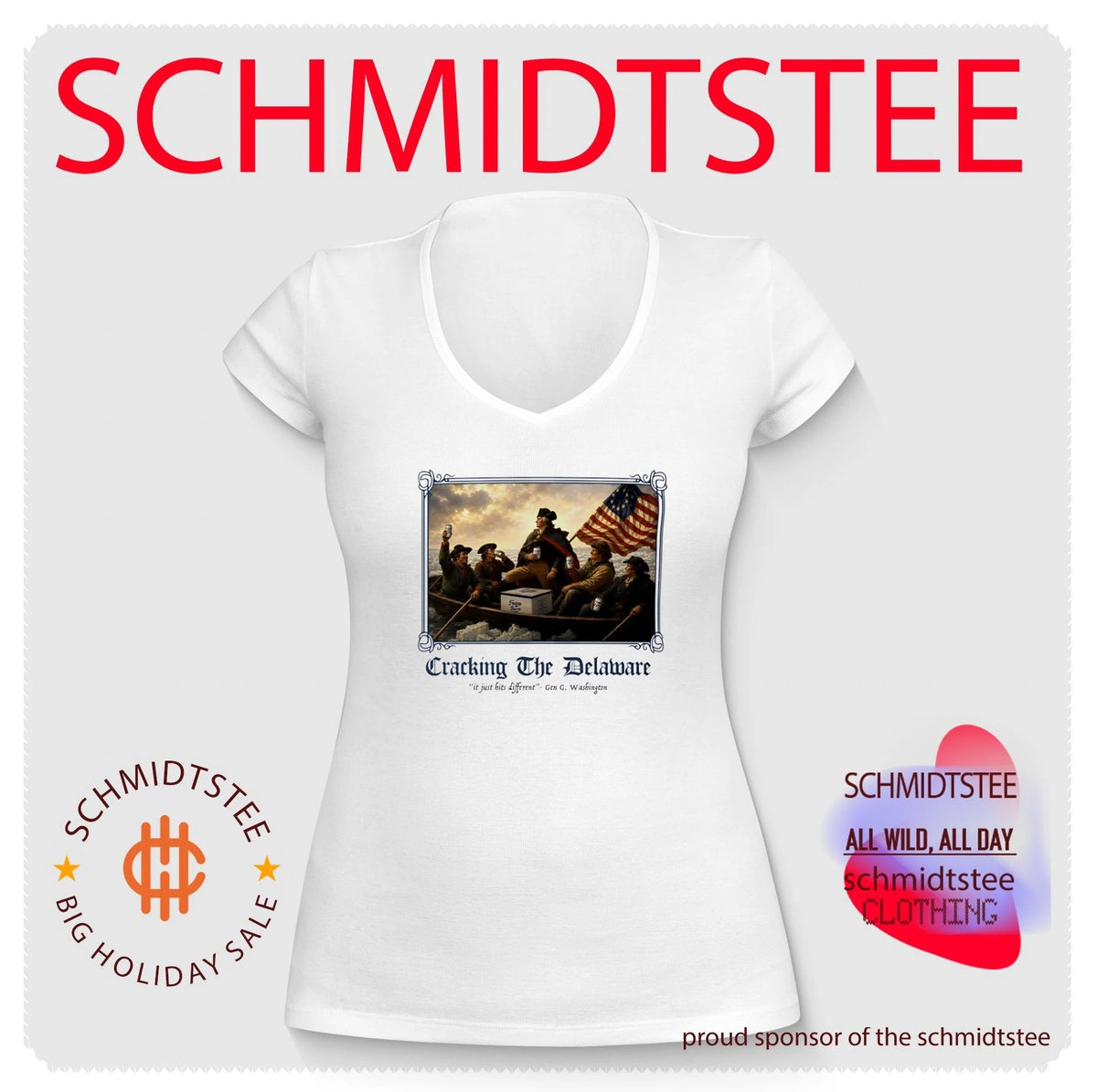Cracking the Delaware it just hits different Gen G Washington shirt