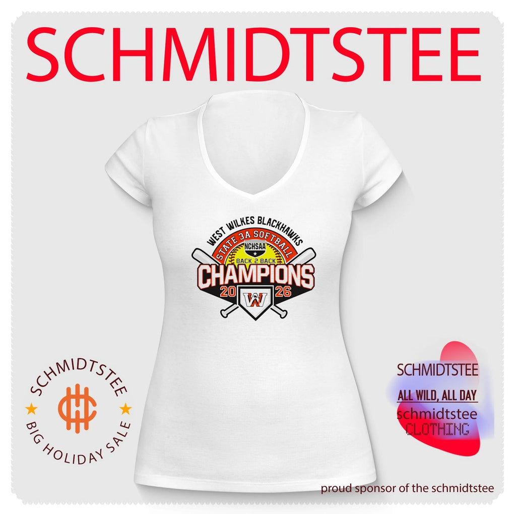 West Wilkes Blackhawks 2026 NCHSAA State 3A Softball Champions shirt