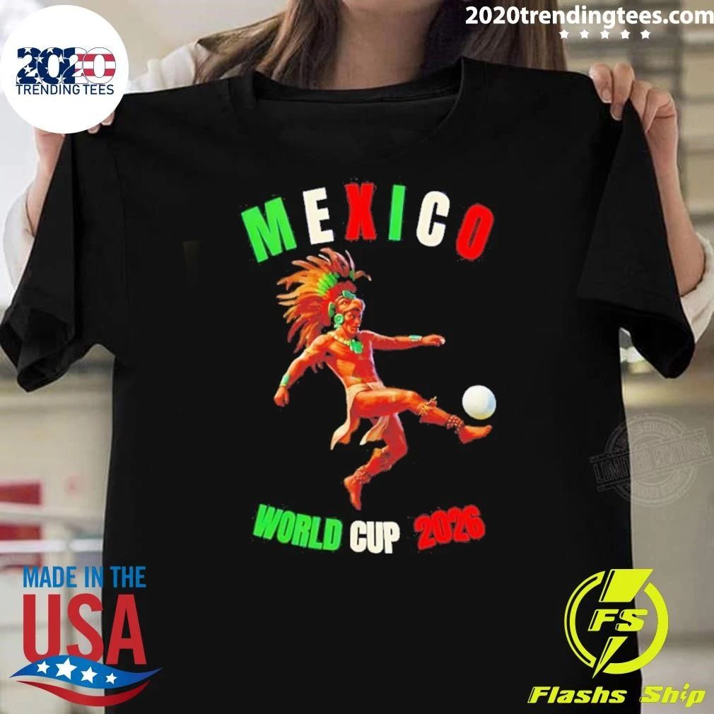 Soccer Player Native Mexico World Cup 2026 Shirt