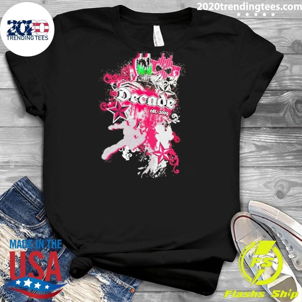Kamen Rider Decade Est 2009 Hero Shirt