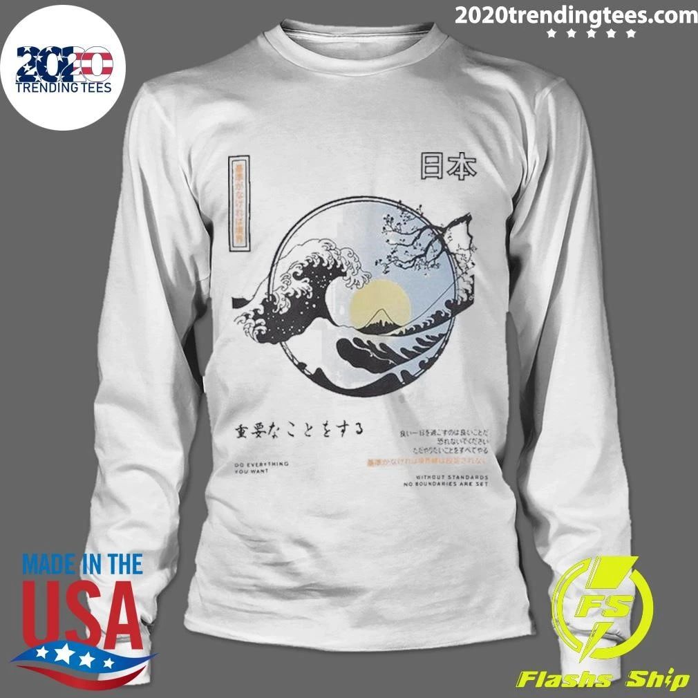 Great wall off Kanagawa Shirt