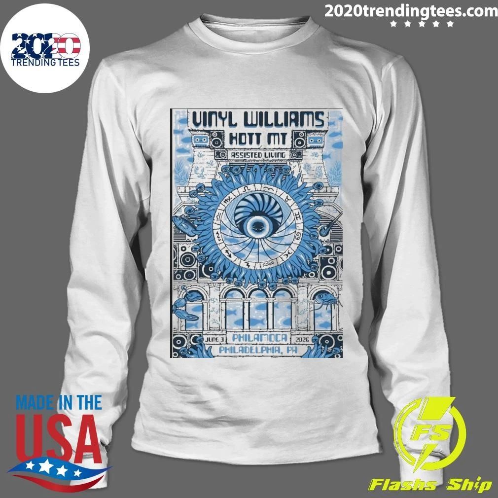 Vinyl Williams In Philadelphia Pa On June 3 2026 Poster Shirt