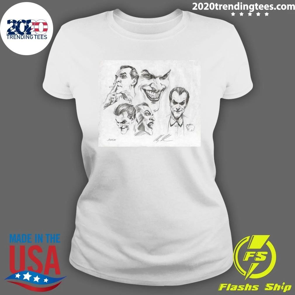 The Joker by Alex Ross Signature Shirt
