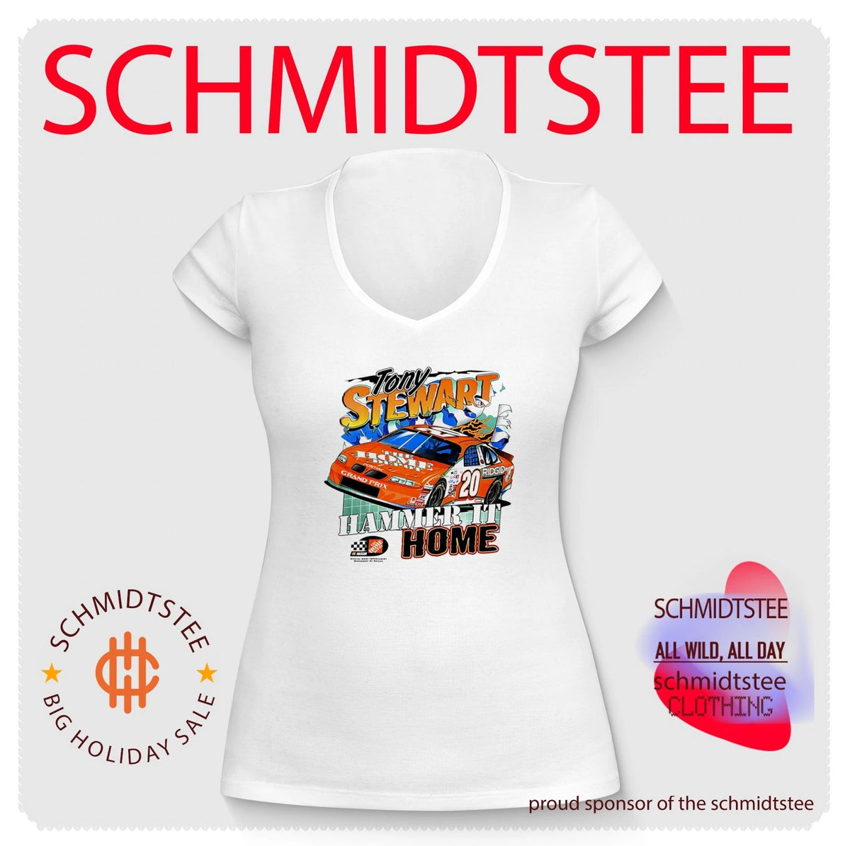 Tony Stewart Joe Gibbs Racing The Home Depot Hammer It Home shirt