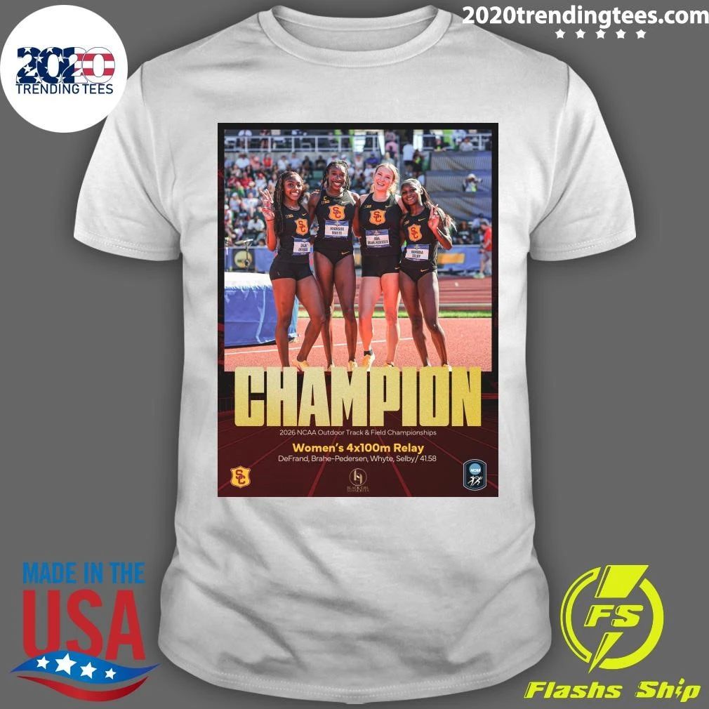 Champion 2026 NCAA Outdoor Track & Field Championships Women’s 4x100m Relay Shirt