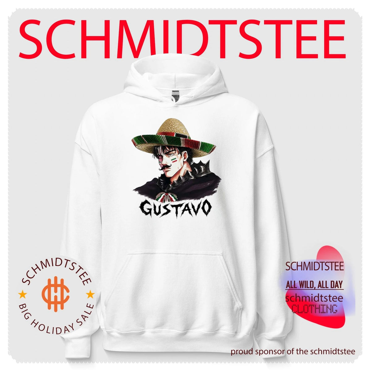 Gustavo Berserk Mexican Sombrero Meme Guts shirt
