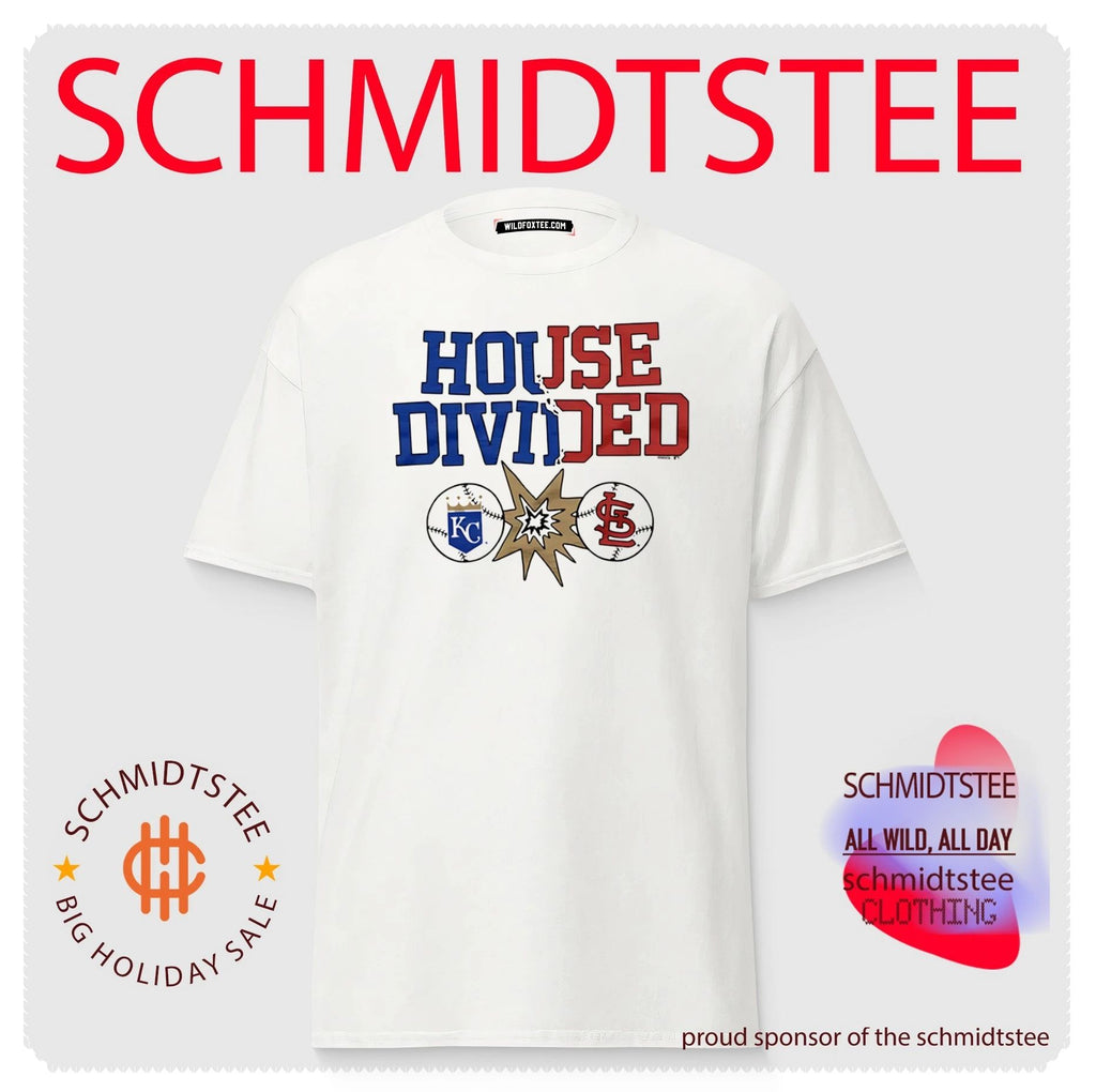 Kansas City Royals vs St Louis Cardinals House Divided shirt