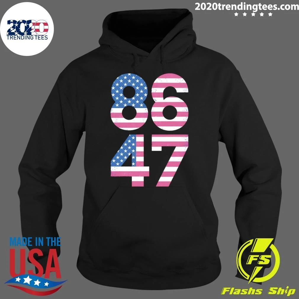 8647 Resist 86 47 4th of July USA US American Flag Shirt