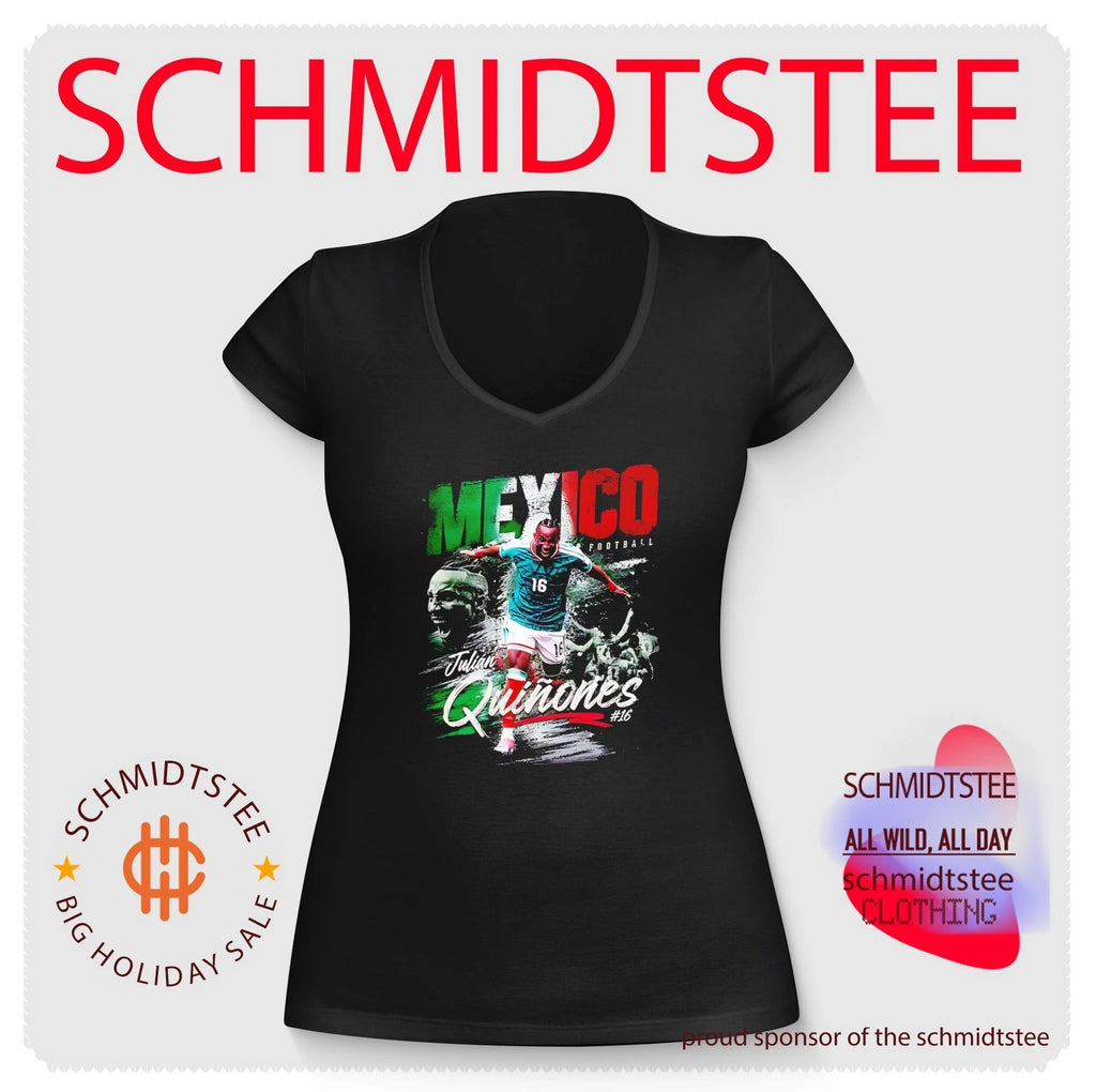 Mexico soccer player Julian Quinones running pose vintage shirt