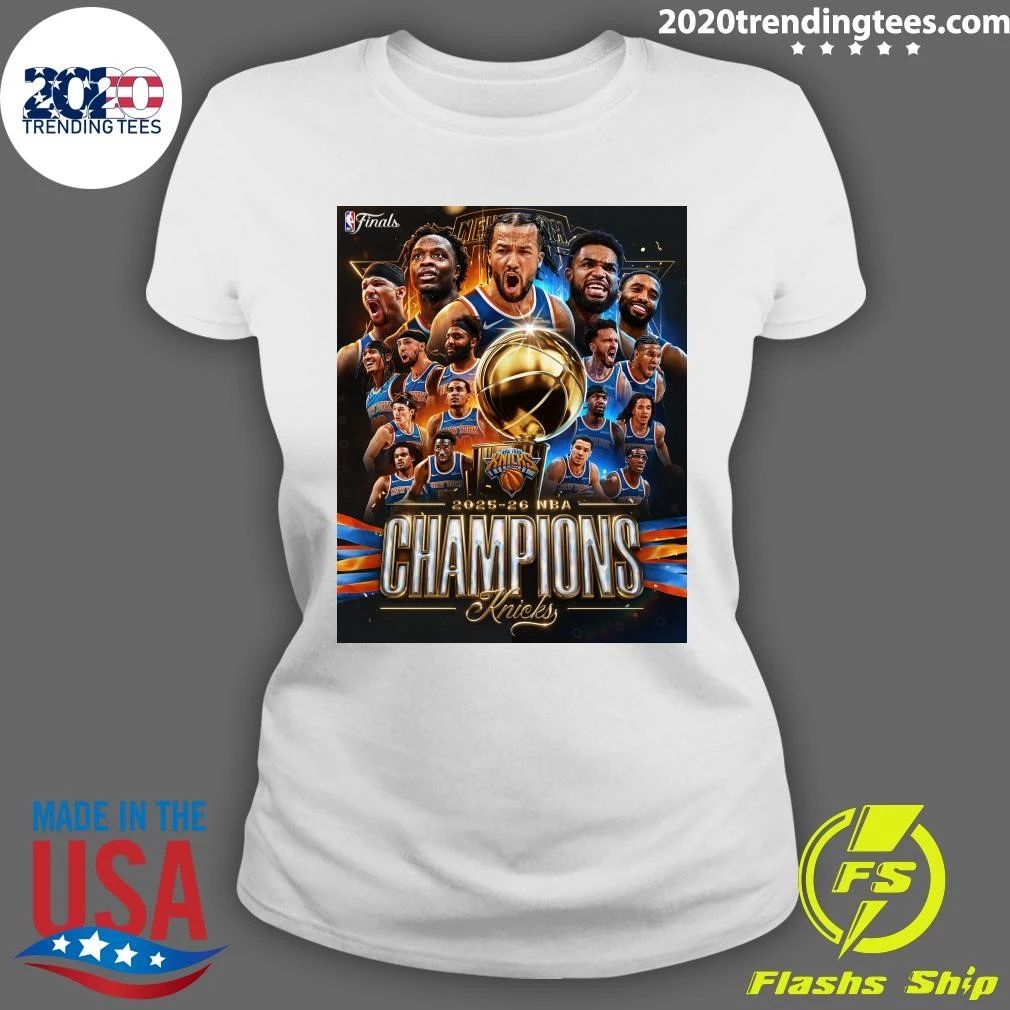 For The First Time In 53 Years, The Knicks Are NBA Champions New York Defeats San Antonio 4-1 In The NBA Finals Shirt