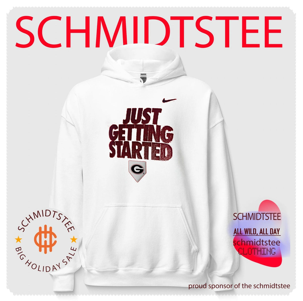 Georgia Bulldogs Baseball just getting started 2026 shirt