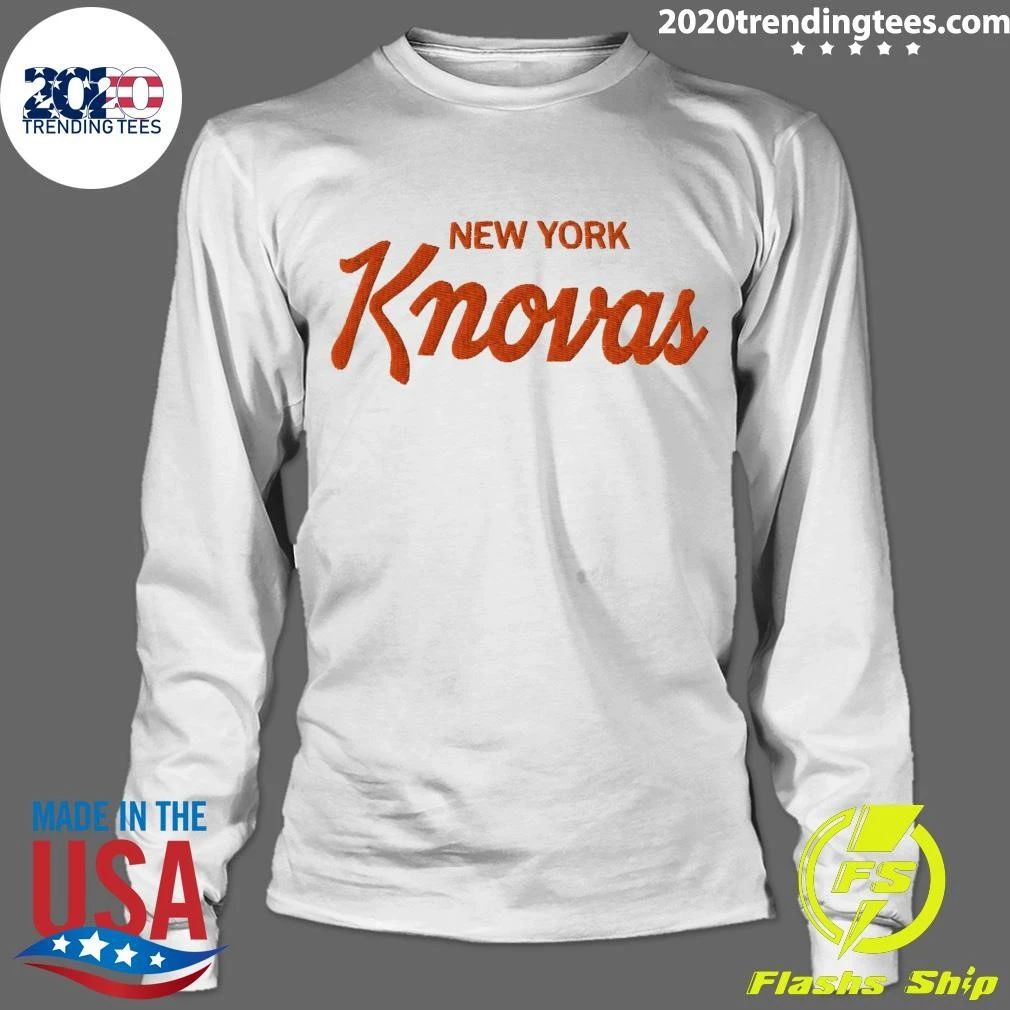 New York Knovas 2026 Shirt