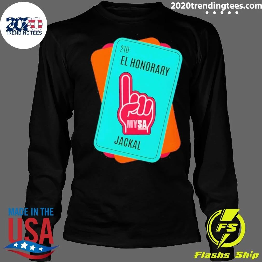 El Honorary Jackal Mysa San Antonio Spurs Basketball Nba 2026 Shirt