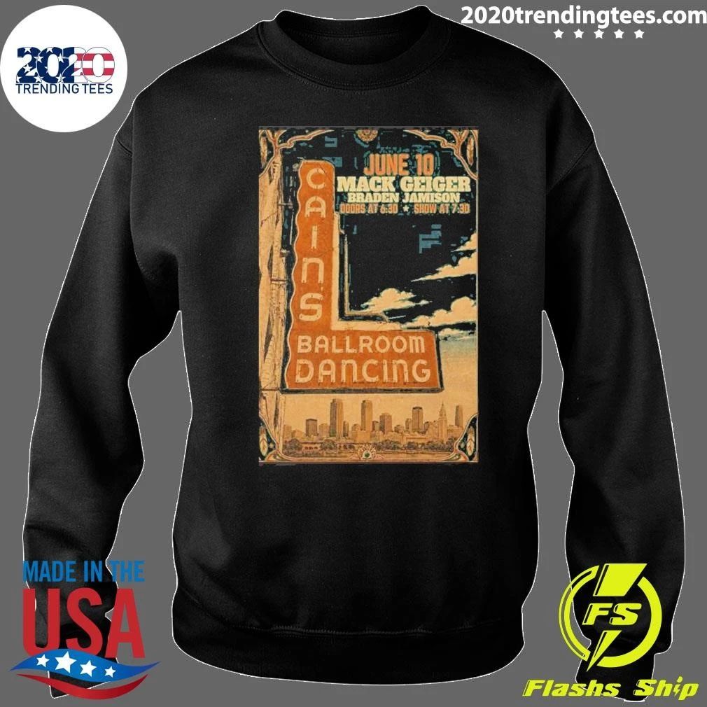 Mack Geiger Cain’s Ballroom June 10 2026 Poster Shirt