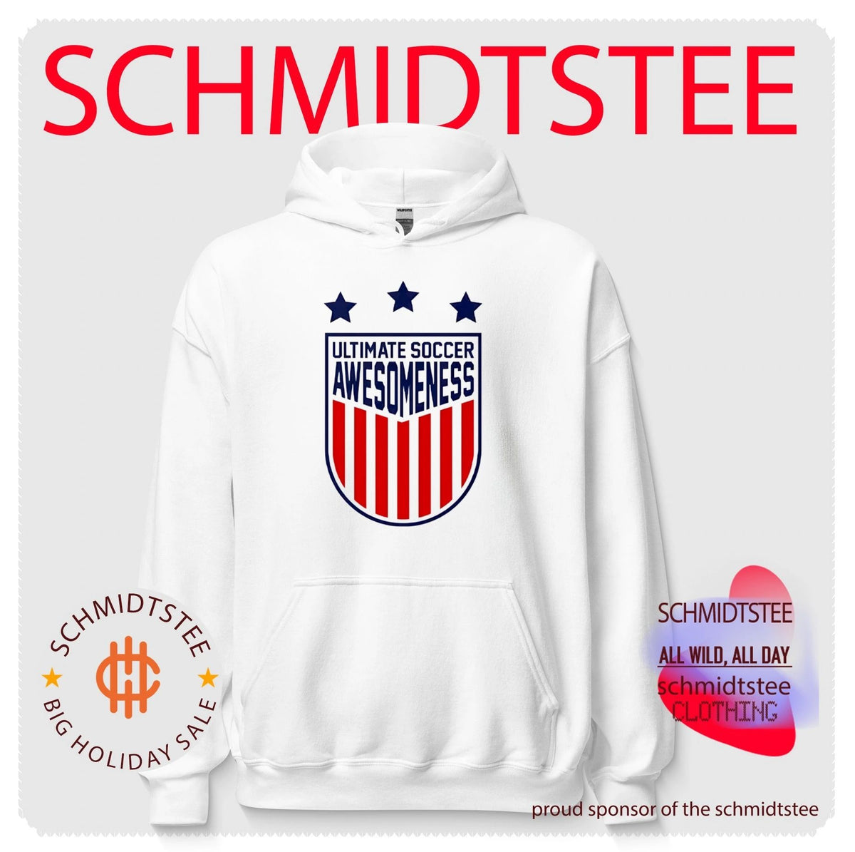 Ultimate Soccer Awesomeness 2026 logo shirt