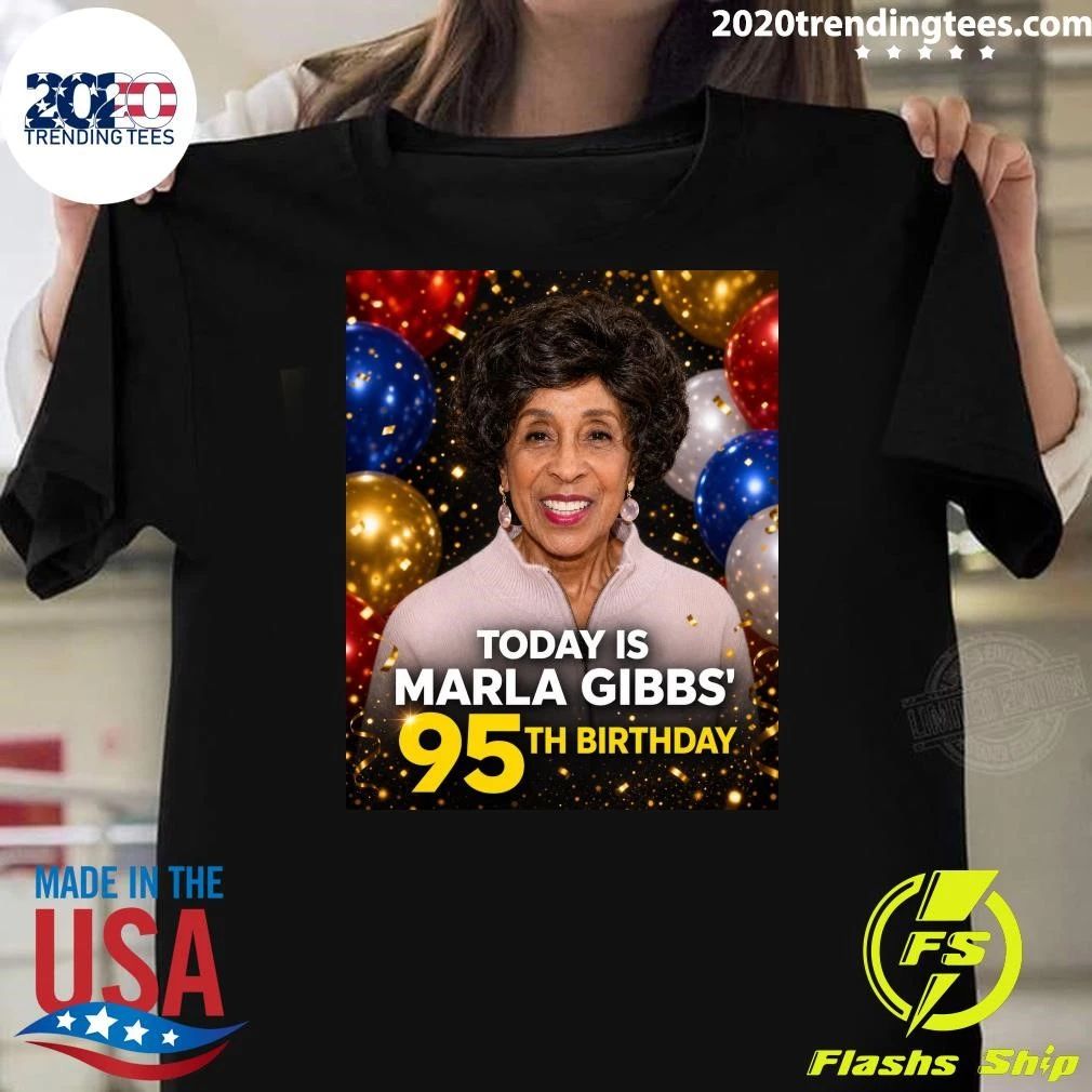 Happy 95th Birthday Marla Gibbs Born June 14, 1931 Shirt