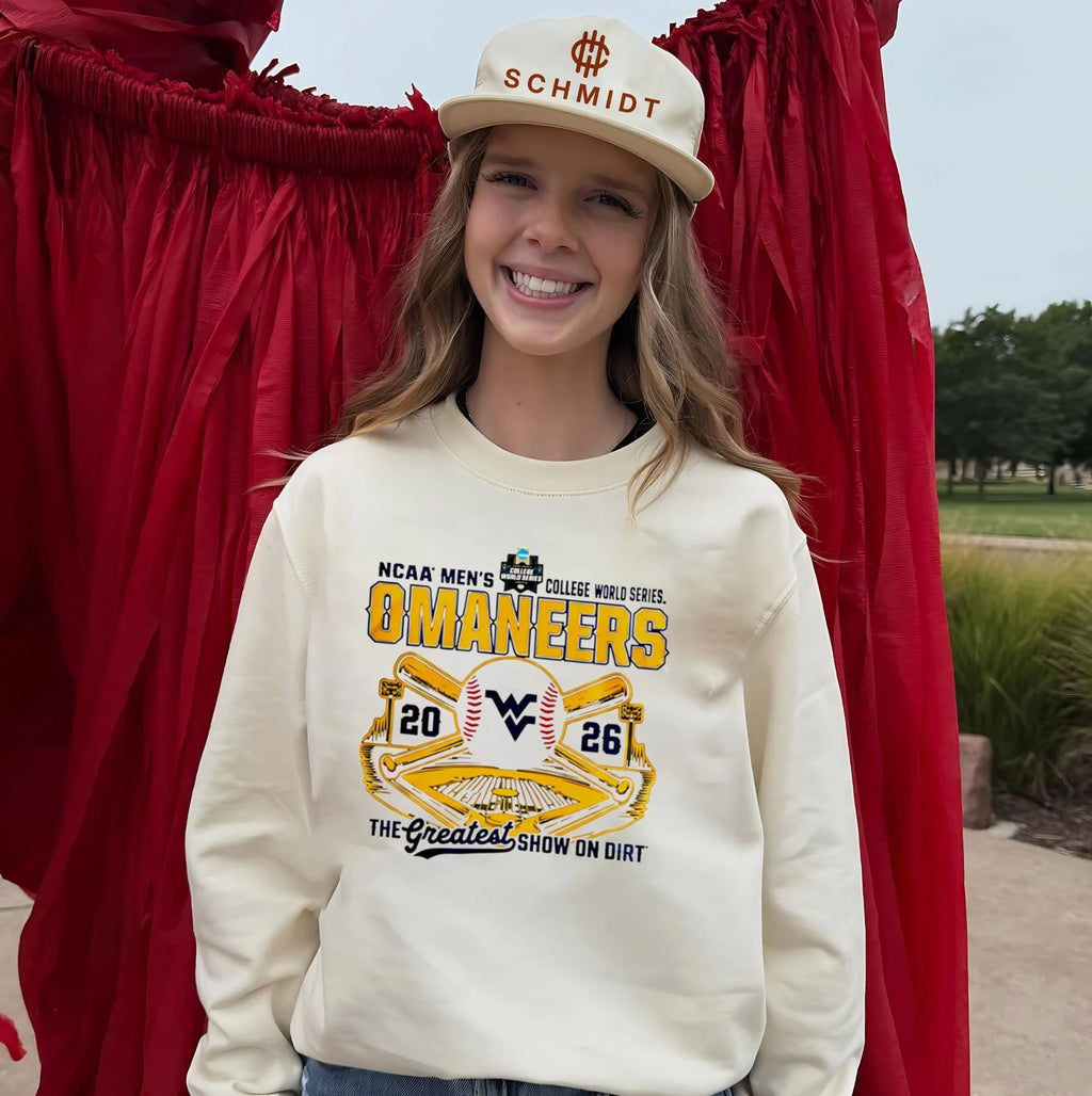 West Virginia Mountaineers Omaneers Baseball College World Series 2026 shirt