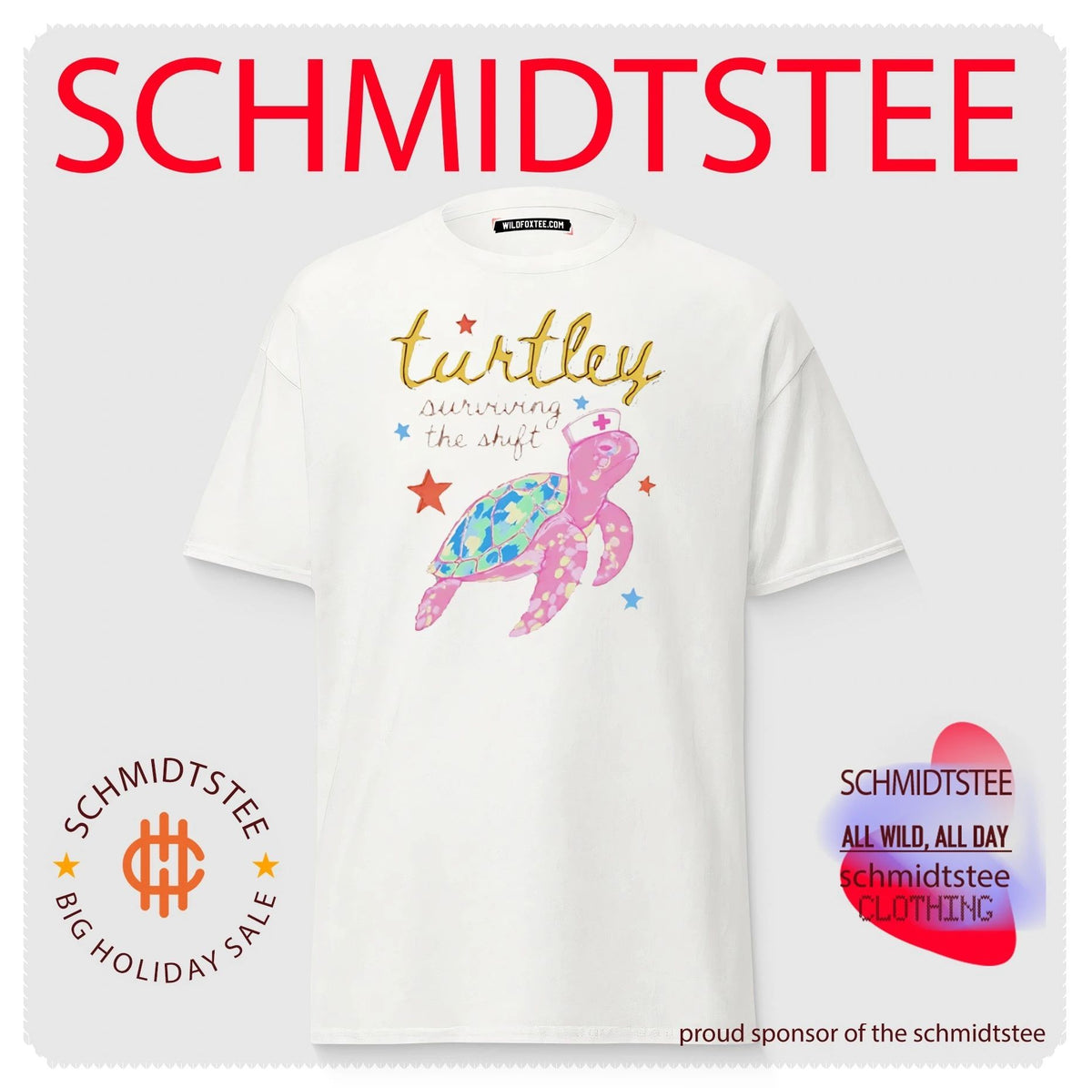 Turtley Surviving the Shift Nurse Sea Turtle shirt
