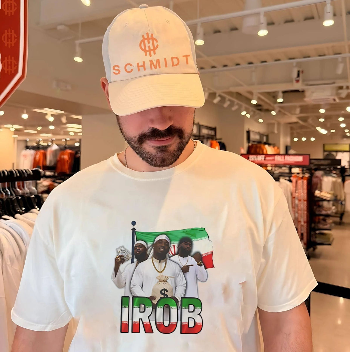 Irob Mexico flag shirt