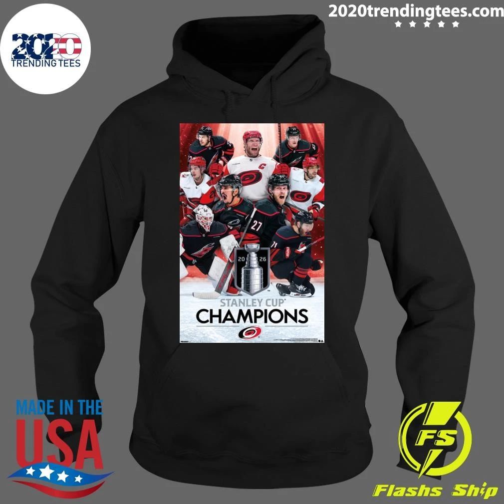 NHL Carolina Hurricanes 2026 Stanley Cup Champions Shirt