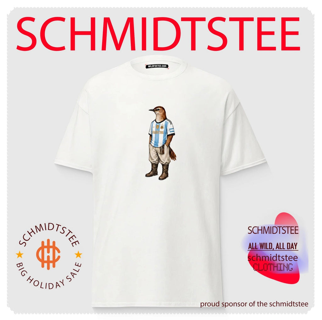 Argentina World Cup featuring national bird Rufous Hornero shirt