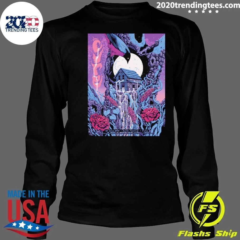 The Cure Porto Portugal Event On June 7 2026 Shirt