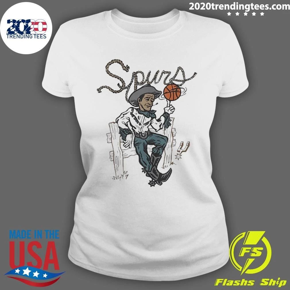 San Antonio Spurs Basketball Cowboy Vintage Shirt