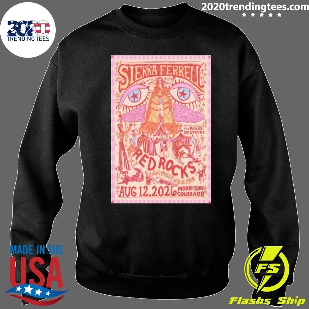Sierra Ferrell Morrison Colorado At Red Rocks Amphitheatre On August 12 2026 Shirt