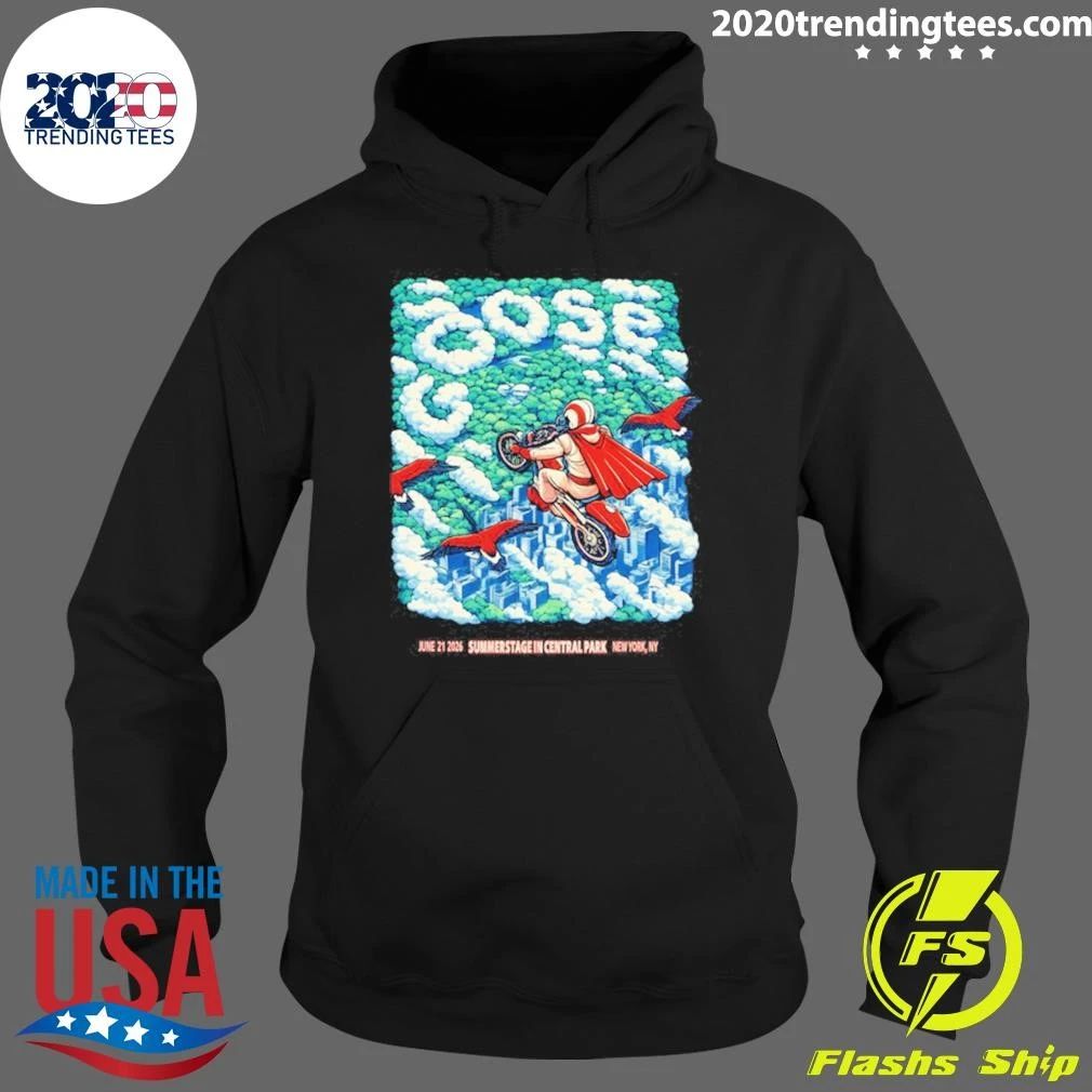 Goose Summerstage In Central Park June 21 2026 New York NY Shirt