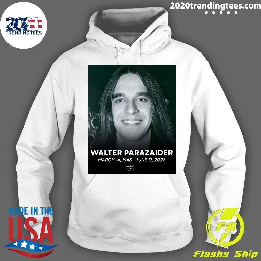 R.I.P. Walter Parazaider March 14, 1945 – June 17, 2026 Shirt