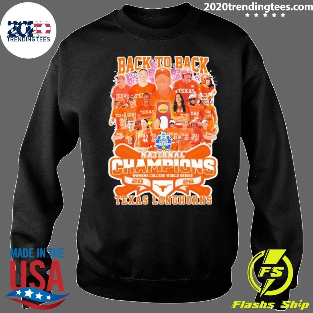 Softball Back To Back National Champions Women’s College World Series Shirt