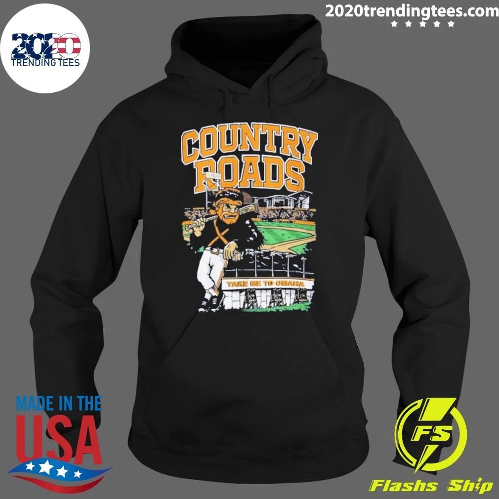 Country Roads Take Me To Omaha Tee Shirt
