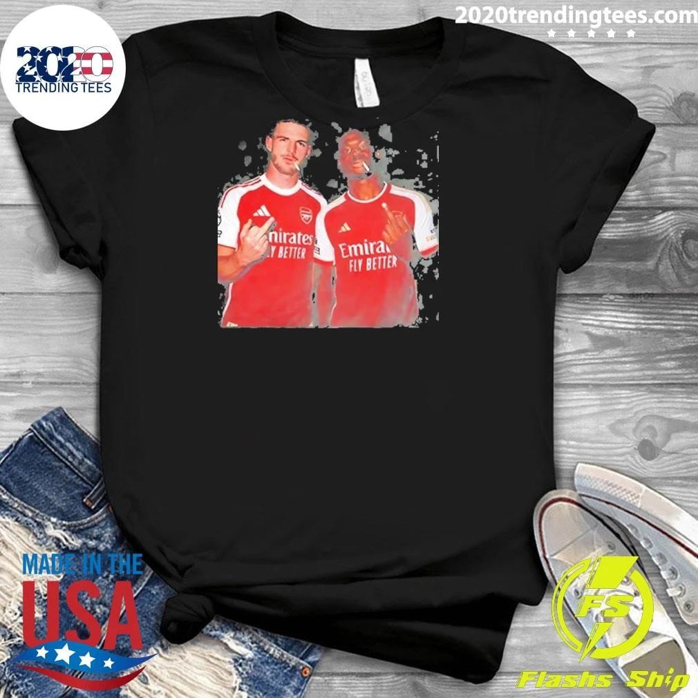 Arsenal Soccer The Middle Finger Gesture 4 Shirt