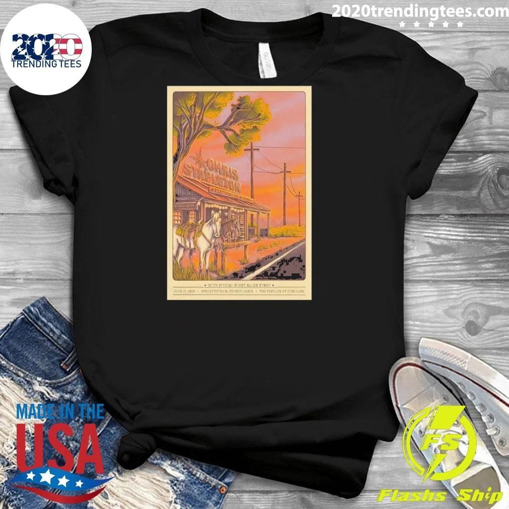 Chris Stapleton Burgettstown Tour On June 17 2026 Shirt