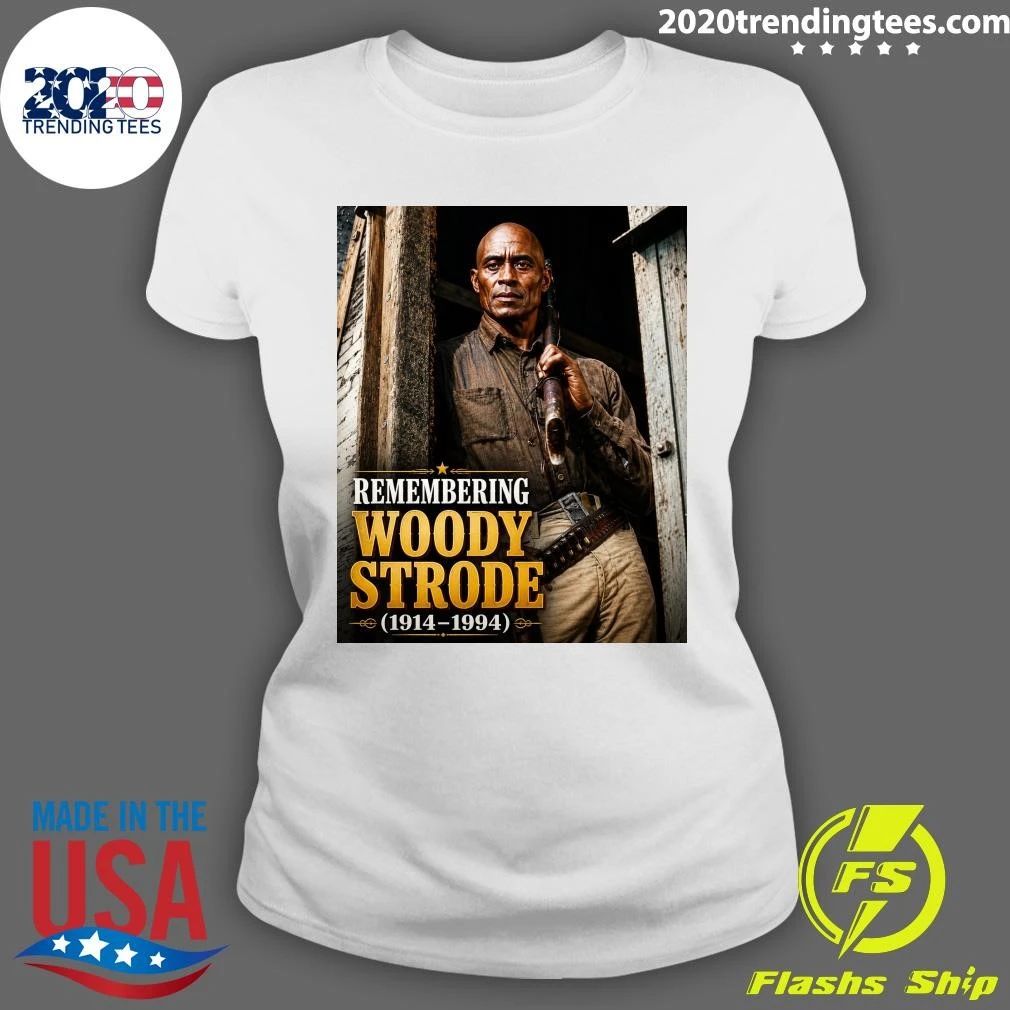 Remembering Woody Strode 1914–1994 One of Hollywood’s Most Unforgettable Western Legends Shirt