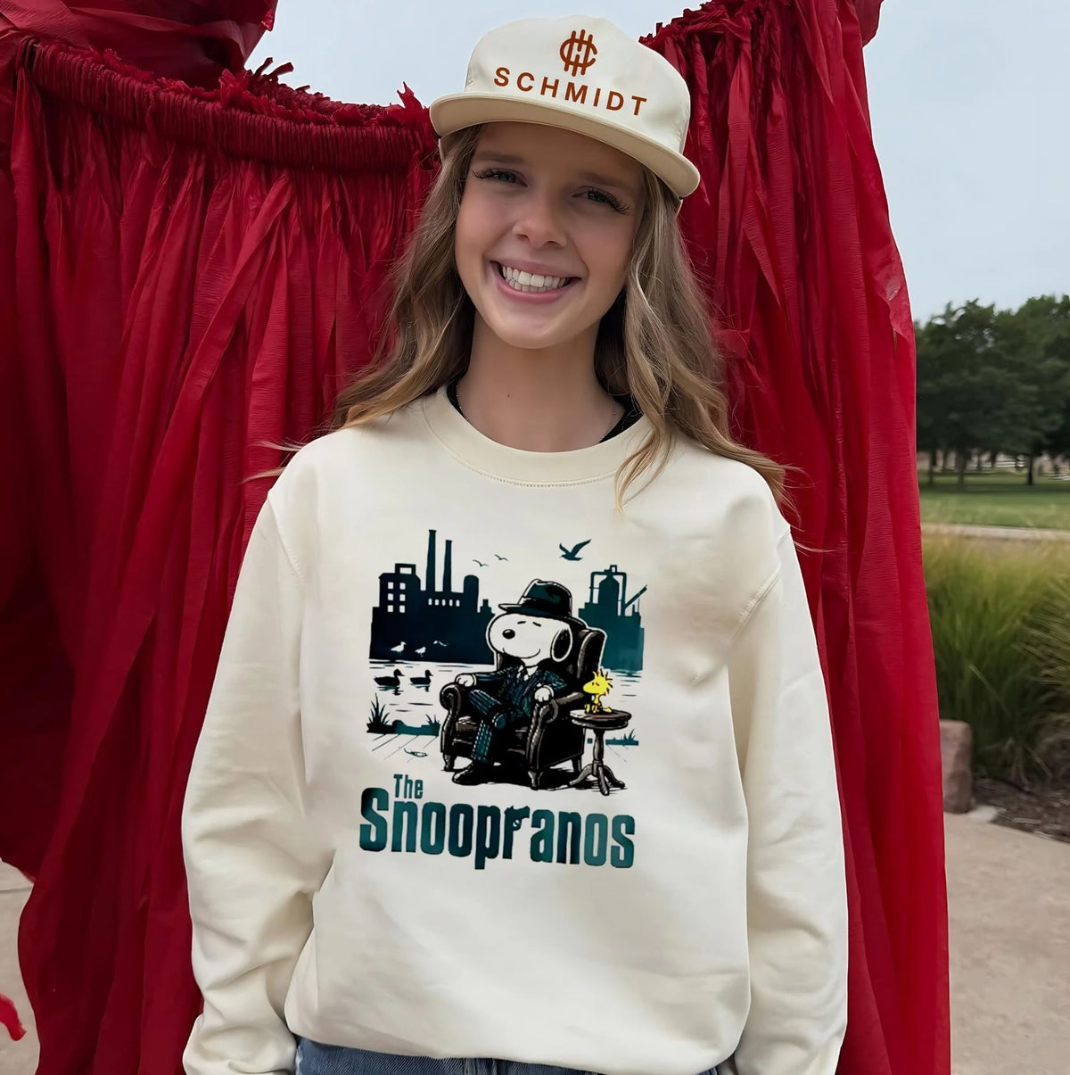 The Snoopranos Peanuts Mafia Parody Shirt