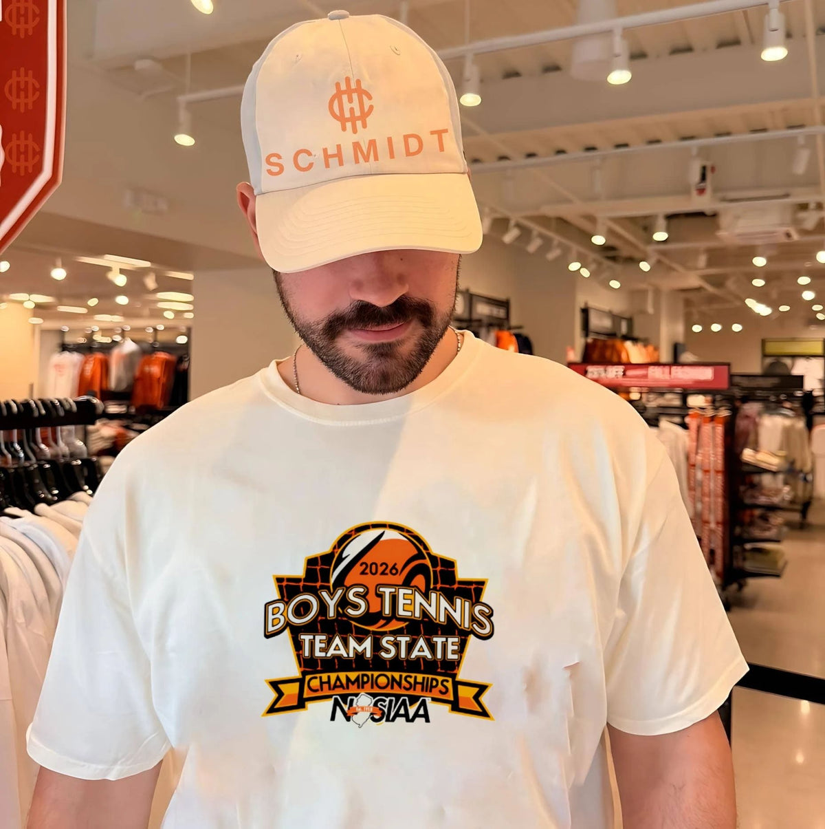 2026 Boys Tennis Team State Championships logo shirt