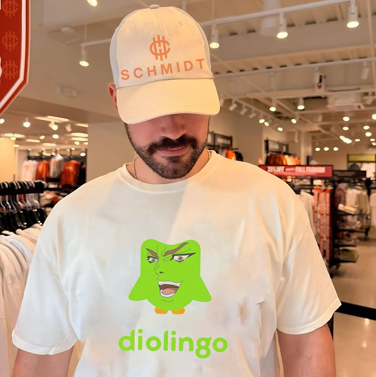 Diolingo Duolingo Owl Dio Brando Meme JoJo’s Bizarre Adventure shirt