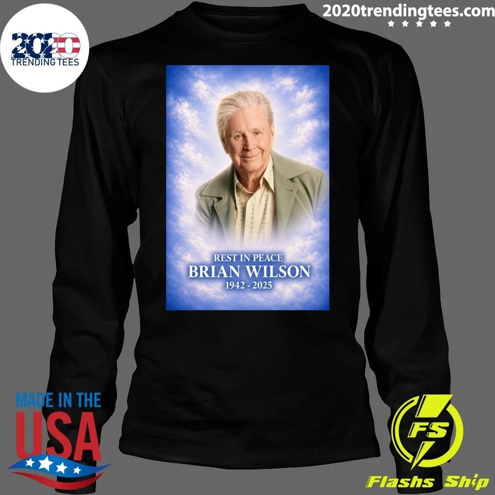 Rest In Peace Brian Wilson 1942-2025 Shirt