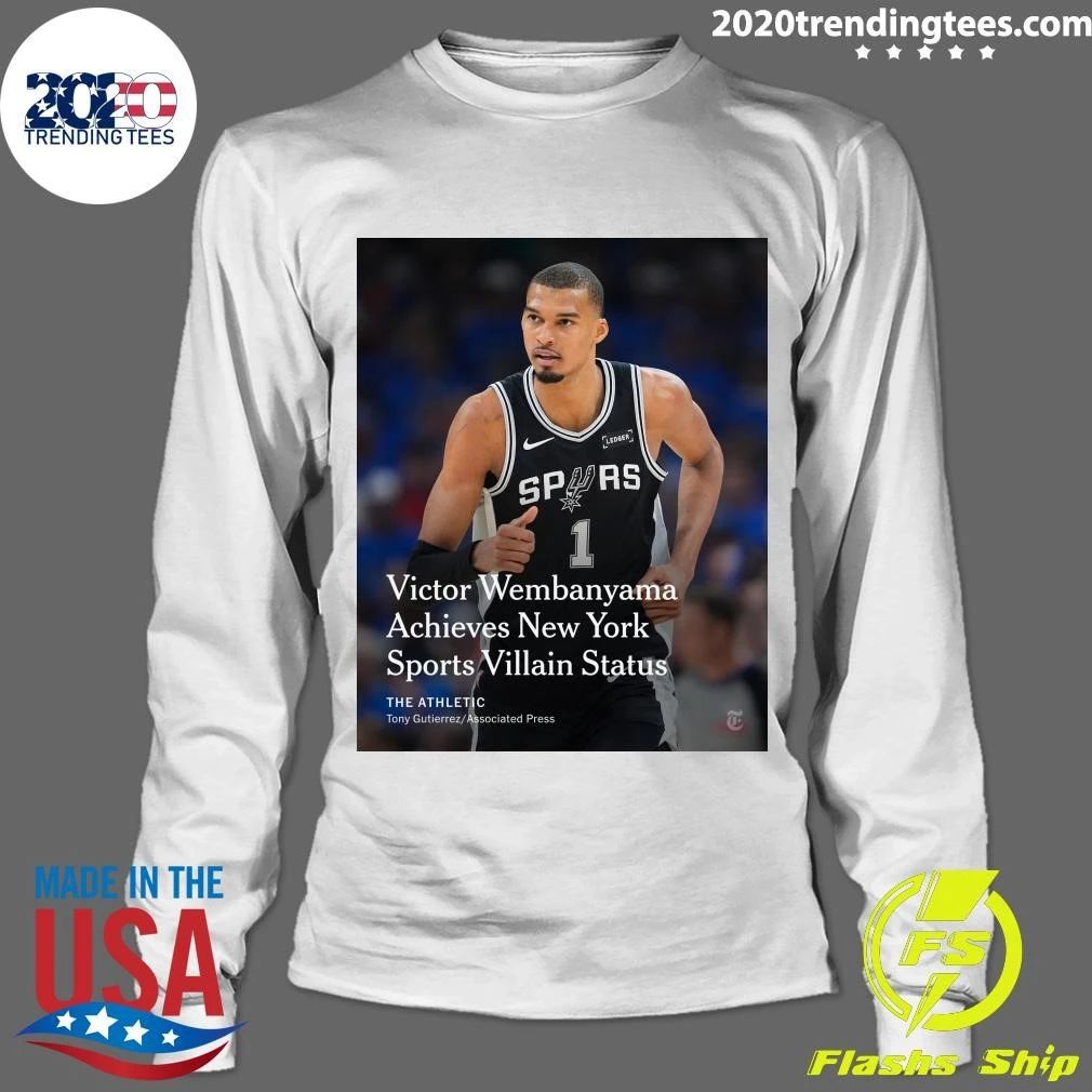 Victor Wembanyama Achieves New York Sports Villain Status Shirt