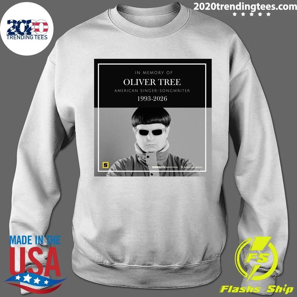 In Memory Of Oliver Tree American Singer-Songwriter 1993-2026 Shirt