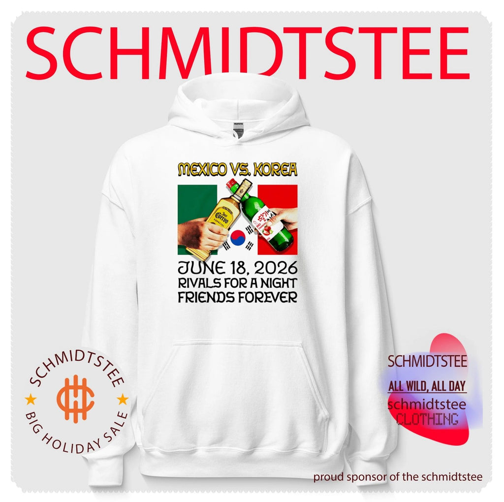 Mexico vs Korea Rivals For A Night Friends Forever shirt
