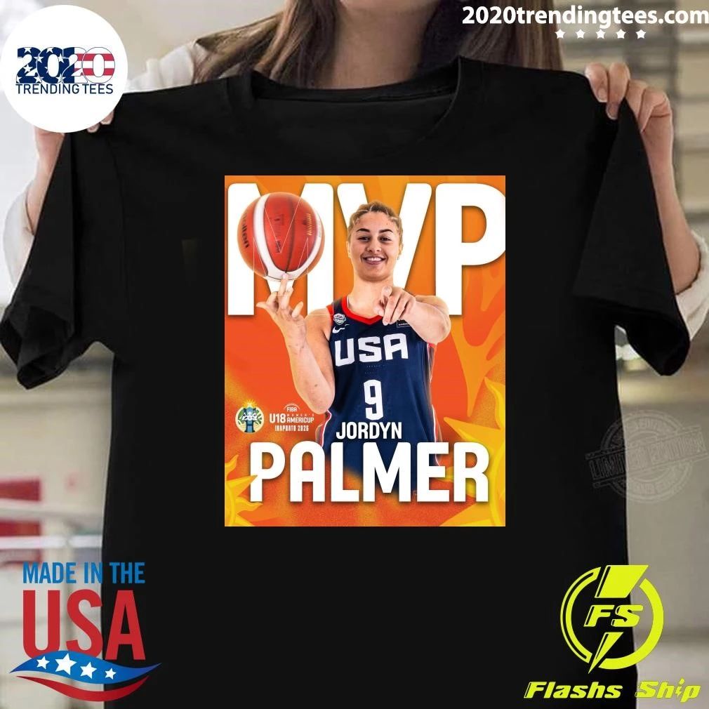 Jordyn Palmer MVP Best Player FIBA U18 Women’s AmeriCup 2026 Shirt