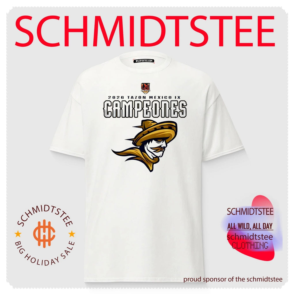 Caudillos de Chihuahua Campeones del Tazón México IX 2026 logo shirt