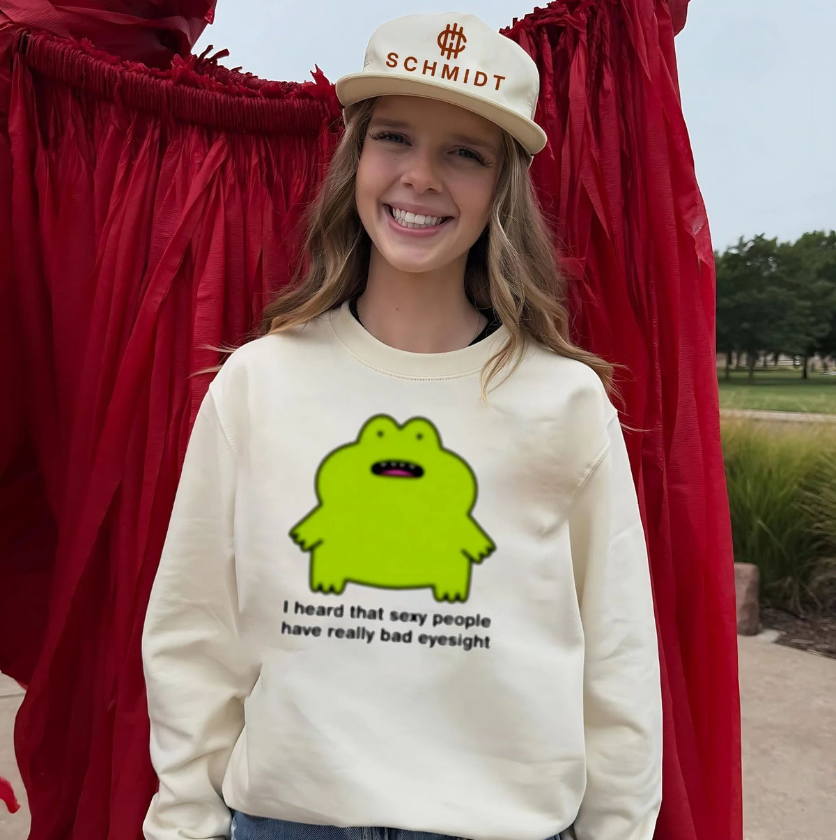 I Heard That Sexy People Have Really Bad Eyesight Frog shirt