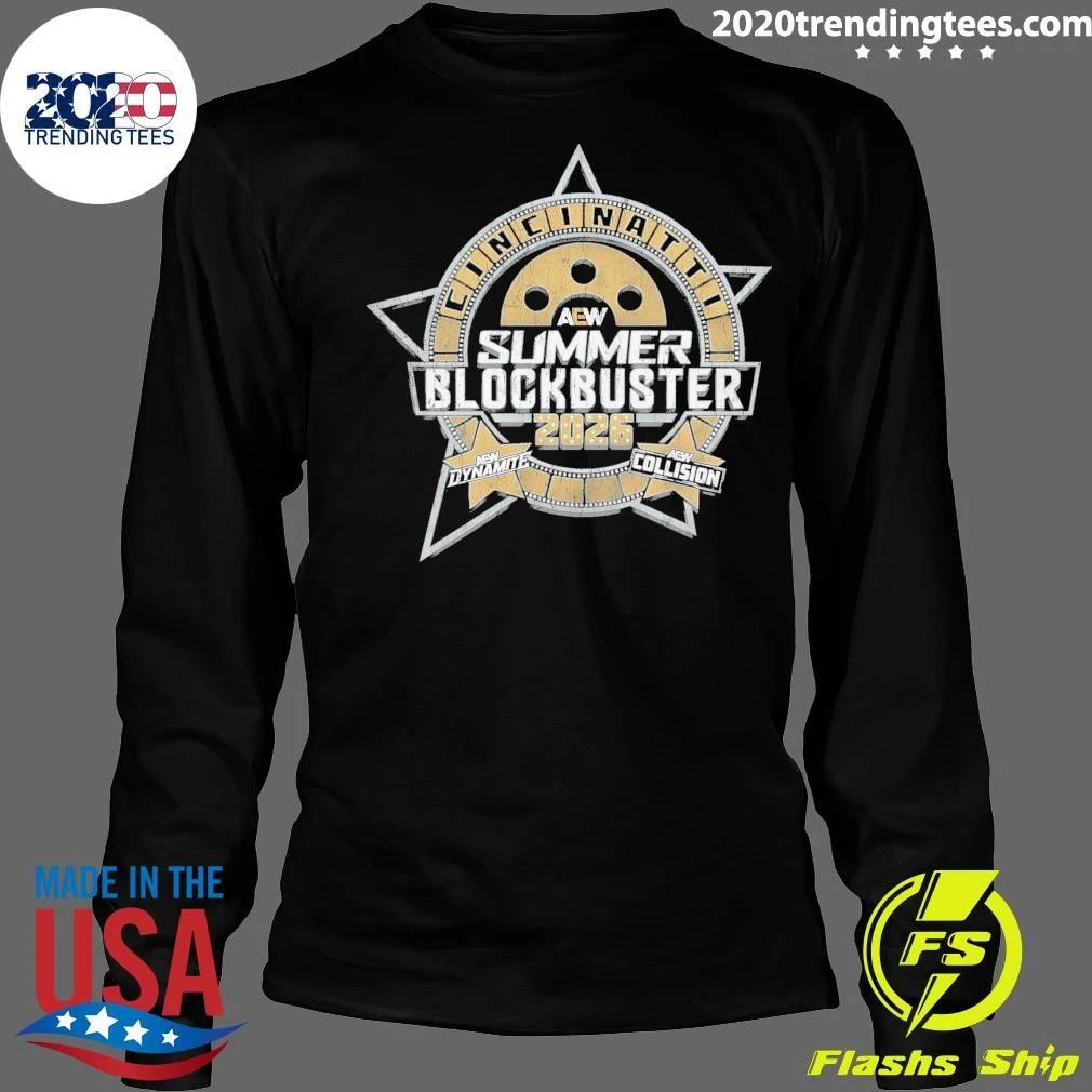 Cincinnati AEW Summer Blockbuster 2026 Event Shirt