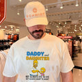 Daddy and daughter not always eye to eye but always heart to heart Simpson shirt