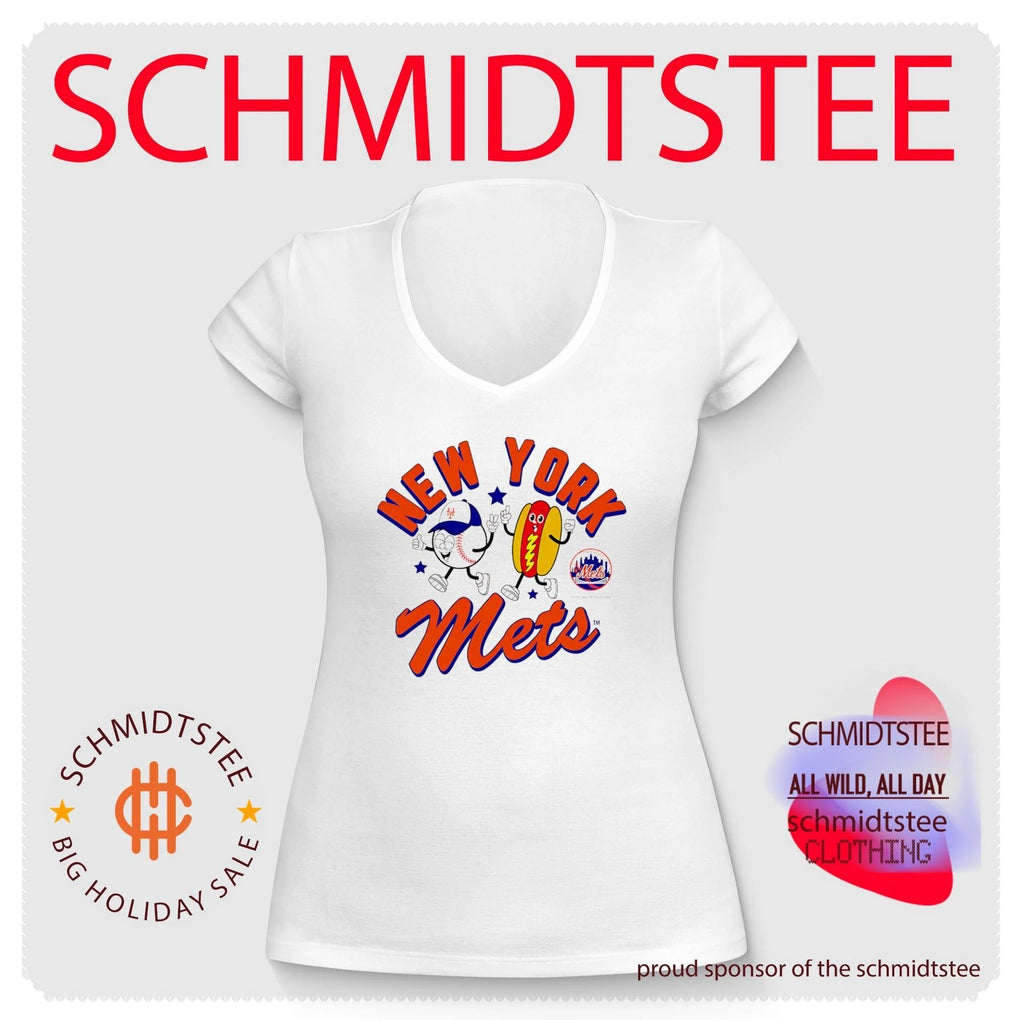 New York Mets HotDog Preschool Snack cartoon shirt